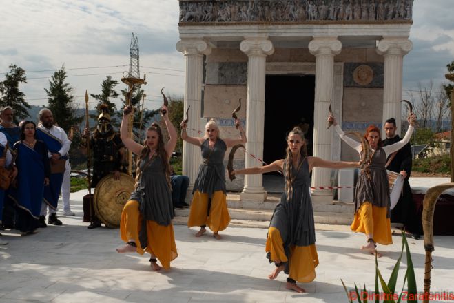Τα Θυρανοίξια του Ναού του Διός και του Πανός στο Καλλιάνι Γορτυνίας (εικόνες - βίντεο)