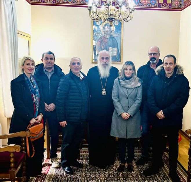 Με τον Μητροπολίτη Επιφάνιο συναντήθηκε η διοίκηση της ΔΕΕΠ Αρκαδίας