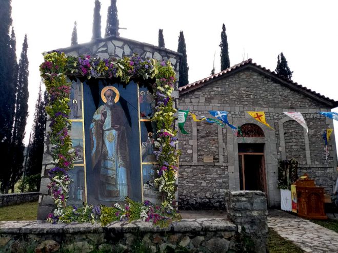Πανηγύρι του Μαη-Νικόλα στο Ίσαρη Μεγαλόπολης
