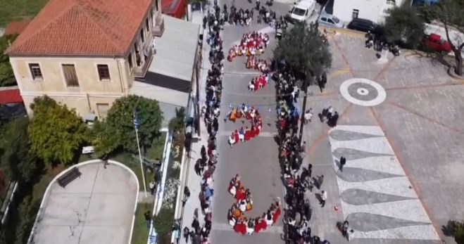 Λεωνίδιο | Παρέλαση και παραδοσιακοί χοροί για την "25η Μαρτίου" (vd)