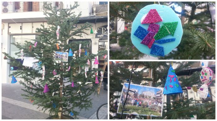 Με καραμέλες και λουλούδια στολίστηκε το δέντρο του κατηχητικού σχολείου! (εικόνες)