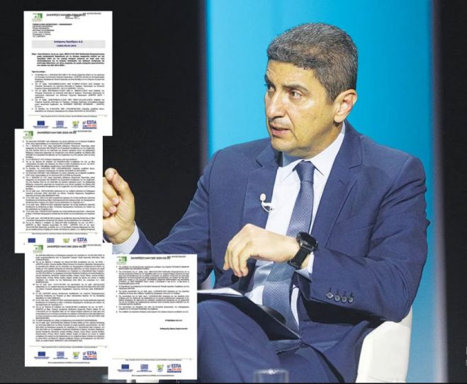 Εφημερίδα "Δημοκρατία": "Όργιο απευθείας αναθέσεων έργων από τον Αυγενάκη"!