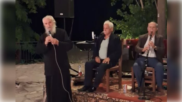 &Tau;&omicron; &tau;&rho;&alpha;&gamma;&omicron;ύ&delta;&iota; &tau;&omicron;&upsilon; &pi;. &Chi;&rho;ί&sigma;&tau;&omicron;&upsilon; &Kappa;&upsilon;&rho;&iota;&alpha;&kappa;ό&pi;&omicron;&upsilon;&lambda;&omicron;&upsilon; &sigma;&tau;&omicron; &pi;&alpha;&nu;&eta;&gamma;ύ&rho;&iota; &tau;&eta;&sigmaf; &Zeta;ά&tau;&omicron;&upsilon;&nu;&alpha;&sigmaf; (vd)