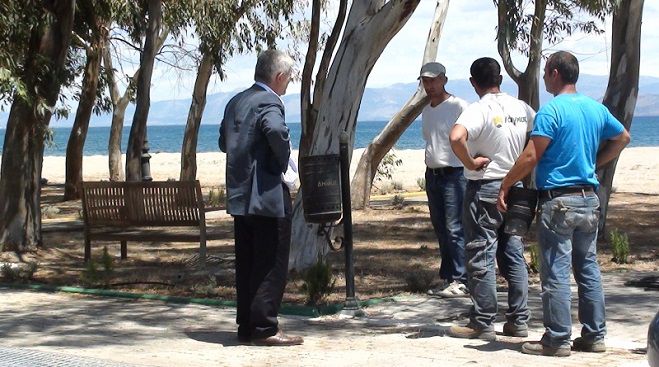 Τις εργασιες που γίνονται στις κατασκηνώσεις επιθεώρησε ο Δημήτρης Παυλής! (εικόνες)