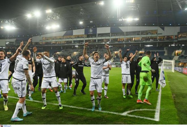 &Gamma;&rho;ά&phi;&epsilon;&iota; &iota;&sigma;&tau;&omicron;&rho;ί&alpha; &omicron; &Pi;&Alpha;&Omicron;&Kappa; - &Sigma;&tau;&omicron;&upsilon;&sigmaf; "8" &tau;&omicron;&upsilon; &tau;&omicron;&upsilon; Conference League &kappa;&alpha;&iota; ... &laquo;&beta;&gamma;ά&zeta;&epsilon;&iota;&raquo; &kappa;&alpha;&iota; 5&eta; &epsilon;&lambda;&lambda;&eta;&nu;&iota;&kappa;ή &omicron;&mu;ά&delta;&alpha; &sigma;&tau;&eta;&nu; &Epsilon;&upsilon;&rho;ώ&pi;&eta;!