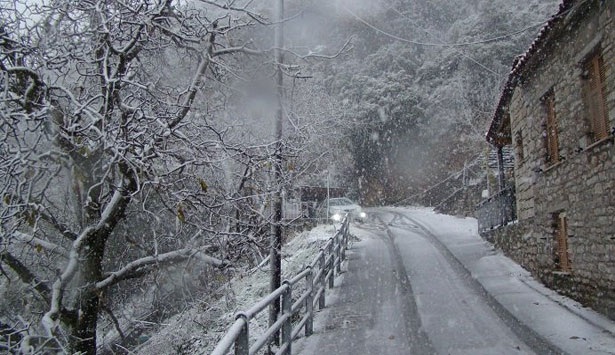 Νέο κύμα κακοκαιρίας με καταιγίδες και χιόνια στα ορεινά της Αρκαδίας;