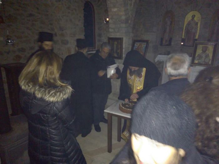 Λουκά Μαντινείας | Εσπερινός στο Ασκητήριο του Αγίου Βασιλείου (εικόνες)