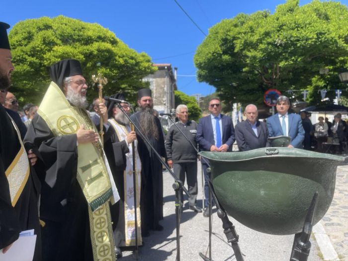 &Mu;&eta;&tau;&rho;&omicron;&pi;&omicron;&lambda;ί&tau;&eta;&sigmaf; &Nu;&iota;&kappa;&eta;&phi;ό&rho;&omicron;&sigmaf;: "&Alpha;&pi;ό &tau;&eta; &Sigma;&tau;&epsilon;&mu;&nu;ί&tau;&sigma;&alpha;, &alpha;&sigmaf; &upsilon;&pi;&omicron;&sigma;&chi;&epsilon;&theta;&omicron;ύ&mu;&epsilon; ό&tau;&iota; &theta;&alpha; &pi;&alpha;&rho;&alpha;&mu;&epsilon;ί&nu;&omicron;&upsilon;&mu;&epsilon; ά&xi;&iota;&omicron;&iota; &kappa;&lambda;&eta;&rho;&omicron;&nu;ό&mu;&omicron;&iota; &epsilon;&kappa;&epsilon;ί&nu;&omega;&nu; &pi;&omicron;&upsilon; &theta;&upsilon;&sigma;&iota;ά&sigma;&tau;&eta;&kappa;&alpha;&nu; &gamma;&iota;&alpha; &nu;&alpha; &zeta;&omicron;ύ&mu;&epsilon; &epsilon;&mu;&epsilon;ί&sigmaf; &epsilon;&lambda;&epsilon;ύ&theta;&epsilon;&rho;&omicron;&iota;"