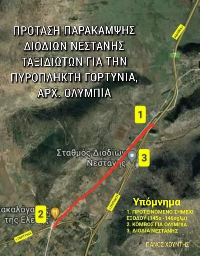 &Pi;&rho;ό&tau;&alpha;&sigma;&eta; | &Nu;&alpha; &mu;&eta;&nu; &pi;&lambda;&eta;&rho;ώ&nu;&omicron;&upsilon;&nu; &delta;&iota;ό&delta;&iota;&alpha; &sigma;&tau;&eta; &Nu;&epsilon;&sigma;&tau;ά&nu;&eta; &omicron;&iota; &tau;&alpha;&xi;&iota;&delta;&iota;ώ&tau;&epsilon;&sigmaf; &pi;&rho;&omicron;&sigmaf; &tau;&eta;&nu; &pi;&upsilon;&rho;ό&pi;&lambda;&eta;&kappa;&tau;&eta; &Gamma;&omicron;&rho;&tau;&upsilon;&nu;ί&alpha; &kappa;&alpha;&iota; &Alpha;&rho;&chi;&alpha;ί&alpha; &Omicron;&lambda;&upsilon;&mu;&pi;ί&alpha;