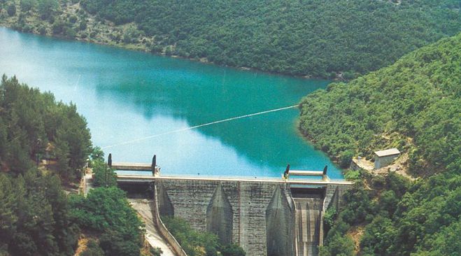Η πανέμορφη φύση στο φράγμα του Λάδωνα (εικόνα)