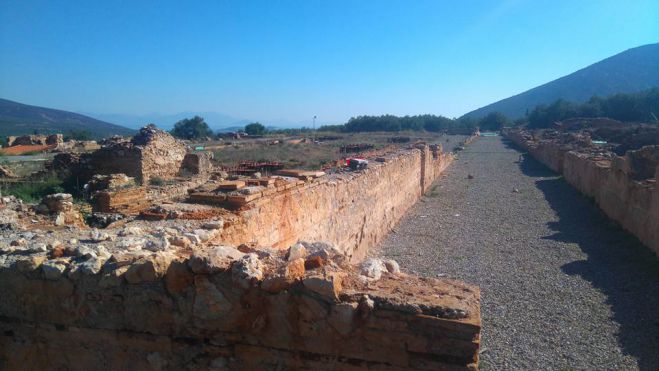 Εργασίες συντήρησης στην έπαυλη Ηρώδη Αττικου, στη Λουκού Κυνουρίας (εικόνες)