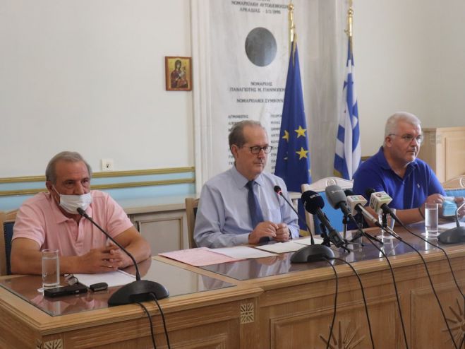 Τρίπολη | Παρουσιάστηκε ο συντονιστής Πολιτικής Προστασίας της Περιφέρειας Πελοποννήσου, Βασίλης Χαντζής