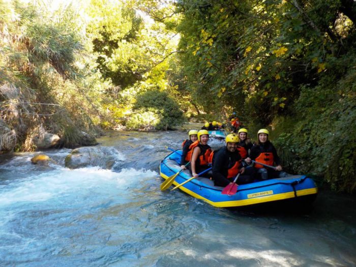 Rafting στο Φαράγγι του Λούσιου και του Αλφειού Ποταμού!