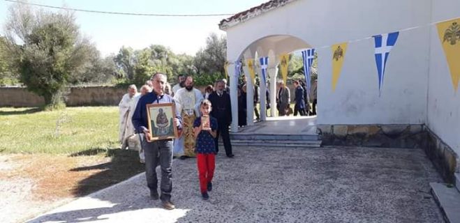 Πανηγυρίζει η Μονή Ζωοδόχου Πηγής, στο Δωδεκάμετρο Γορτυνίας (εικόνες)
