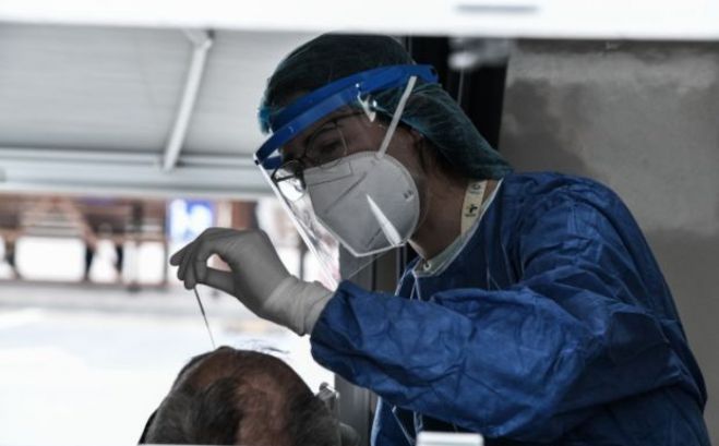 &Kappa;&lambda;&iota;&mu;ά&kappa;&iota;&omicron; &Epsilon;.&Omicron;.&Delta;.&Upsilon;. &gamma;&iota;&alpha; rapid tests &sigma;&tau;&eta; &Gamma;&omicron;&rho;&tau;&upsilon;&nu;ί&alpha;