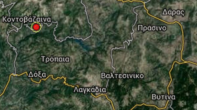 Σεισμός: Ταρακουνήθηκε στις 5.00 τα ξημερώματα η Αρκαδία …