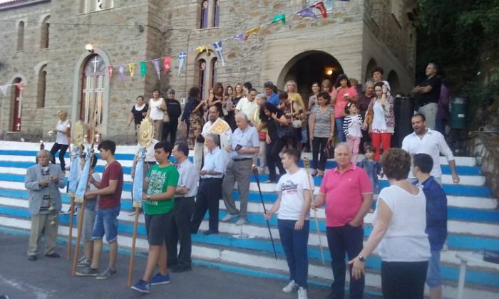 &Gamma;&iota;&omicron;&rho;&tau;ή &tau;&eta;&sigmaf; &Alpha;&gamma;ί&alpha;&sigmaf; &Mu;&alpha;&rho;ί&nu;&alpha;&sigmaf; &mu;&epsilon; &delta;&iota;ή&mu;&epsilon;&rho;&epsilon;&sigmaf; &epsilon;&kappa;&delta;&eta;&lambda;ώ&sigma;&epsilon;&iota;&sigmaf; &sigma;&tau;&eta;&nu; &Omega;&rho;&iota;ά!