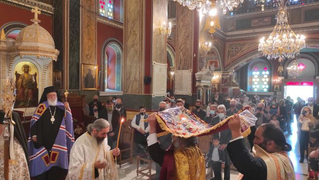 &Alpha;&kappa;&omicron;&lambda;&omicron;&upsilon;&theta;ί&alpha; &tau;&omega;&nu; &Mu;. &Omega;&rho;ώ&nu; &kappa;&alpha;&iota; &tau;&eta;&sigmaf; &Alpha;&pi;&omicron;&kappa;&alpha;&theta;&eta;&lambda;ώ&sigma;&epsilon;&omega;&sigmaf; &sigma;&tau;&eta;&nu; &Tau;&rho;ί&pi;&omicron;&lambda;&eta; (&epsilon;&iota;&kappa;ό&nu;&epsilon;&sigmaf;)