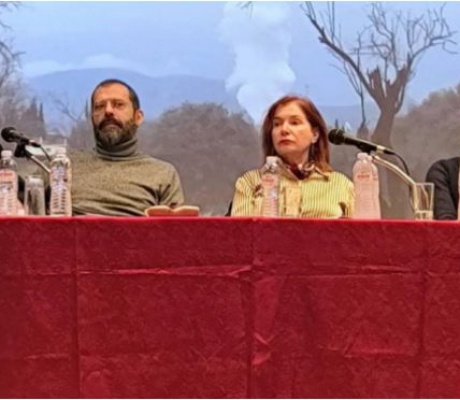 H παρουσίαση του βιβλίου του κοινωνιολόγου και συγγραφέα Άρη Ασπρούλη «Ο μελαγχολικός εργάτης» στη Μεγαλόπολη (εικόνες)