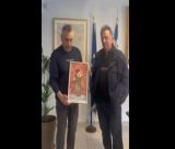 Στον Δήμο Τρίπολης ο πίνακας «Νεκρή Φύση» του Αντώνη Γκλίνου - "Ευχαριστούμε για τη δωρεά τον Δημήτρη Φράγκο"