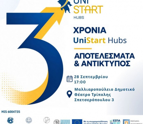 3 Χρόνια UniStart Hubs: Αποτελέσματα & Αντίκτυπος