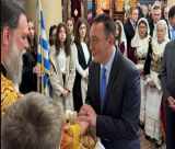 Στη Βυτίνα για τη γιορτή του Αγίου Τρύφωνα ο Κώστας Βλάσης (εικόνες)