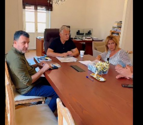 Συνάντηση Παγγορτυνιακής - Περιφερειάρχη: "Εργολαβία για το Λιβαδάκι, εξασφαλισμένες χρηματοδοτήσεις για τις άλλες ζημιές"