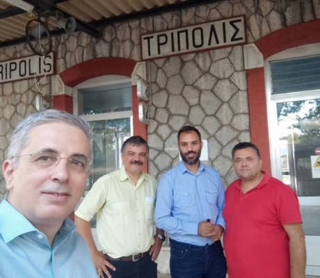 Παράταξη Μάκαρη: "Εικόνα εγκατάλειψης στον Σιδηροδρομικό Σταθμό Τρίπολης - Το τρένο της Πελοποννήσου είναι το μέλλον"