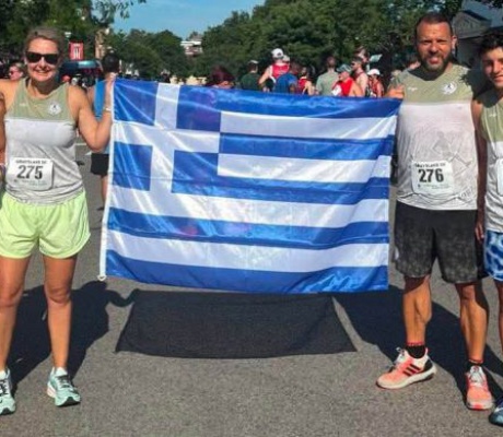 Η οικογένεια του Συλλόγου Δρομέων Υγείας έτρεξε στην Αμερική (εικόνες)