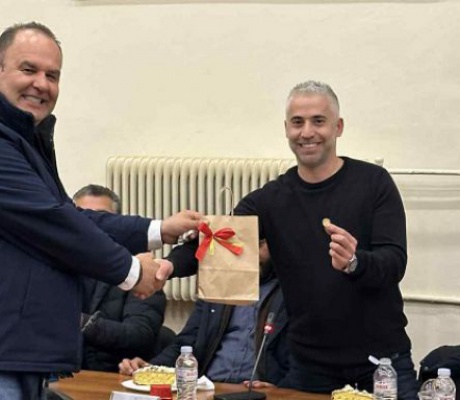 Κοπή Πρωτοχρονιάτικης Πίτας Δημοτικού Συμβουλίου Γορτυνίας | Το φλουρί βρήκε ο Δημήτρης Τσέκας! (εικόνες)
