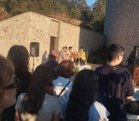 Θυρανοίξια Ιερού Παρεκκλησίου στα Τρόπαια Γορτυνίας (εικόνες - βίντεο)