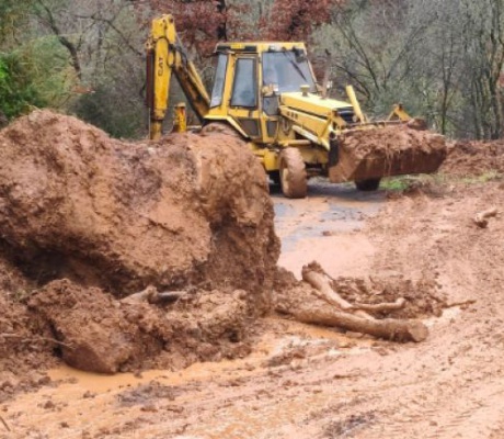 Γορτυνία | Καταγραφή ζημιών από τα πρόσφατα έντονα καιρικά φαινόμενα και ενέργειες της Δημοτικής Κοινότητας Πυρί (εικόνες)