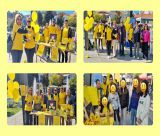 Hello Yellow | Το κίτρινο (χρώμα του φωτός) κυριάρχησε στο κέντρο της Τρίπολης -  «Η ψυχική υγεία χτίζεται με φροντίδα» το μήνυμα των μαθητών!