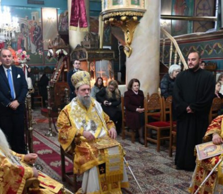 Με λαμπρότητα και θρησκευτική κατάνυξη τιμήθηκε η μνήμη του Πολιούχου και Προστάτη Βυτίνας, Αγίου Τρύφωνα (εικόνες)