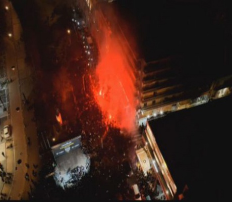 "Κάηκε" η Καλαμάτα για την απονομή του πρωταθλήματος! (vd)