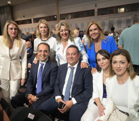 Ο Κώστας Βλάσης στην ομιλία του Πρωθυπουργού στη 90η Δ.Ε.Θ. (εικόνες)