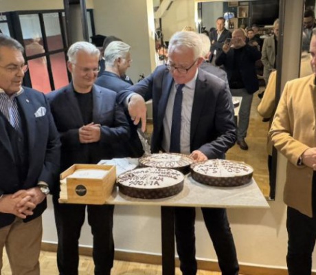 Σε θερμό κλίμα η κοπή πίτας του Περιφερειακού Φο.Δ.Σ.Α. Πελοποννήσου στην Καλαμάτα (εικόνες)