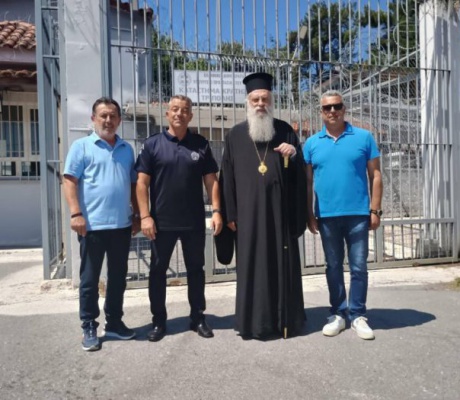 Ο Μητροπολίτης Μαντινείας και Κυνουρίας στο Σωφρονιστικό Κατάστημα Τρίπολης