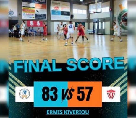 Ήττα από τον Ερμή Κιβερίου και 7η θέση για το μπάσκετ του ΑΣ Λεωνιδίου