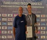 Χρυσό μετάλλιο στο Πανελλήνιο Πρωτάθλημα Κ23 για τον Νίκο Λυμπερόπουλο του ΓΣΑ