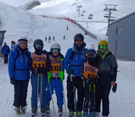 Στο Πανελλήνιο Πρωτάθλημα Αλπικού Σκι με Κατσικάρου, Βενετσανόπουλο, Σκουφή και Στρατήγη ο ΕΟΣ Τρίπολης
