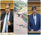 Απάντηση Σπανάκη σε Γιαννακούρα στη Βουλή: "Η Περιφέρεια προχωρά σε προμελέτη νέας χάραξης για να παρακαμφθεί το επικίνδυνο σημείο στο Λιβαδάκι"
