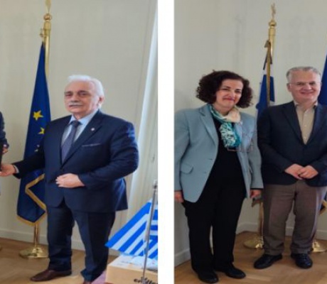 Στην Τρίπολη ο Πρόεδρος του Ελληνικού Ερυθρού Σταυρού (Ε.Ε.Σ.), Αντώνιος Αυγερινός