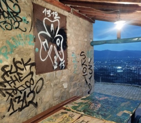 Φθορές και βανδαλισμοί στο εξωκλήσι της Ανάληψης (εικόνες)