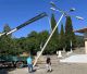 Νέος πυλώνας με φωτιστικά Led στην πλατεία Περθωρίου (εικόνες)