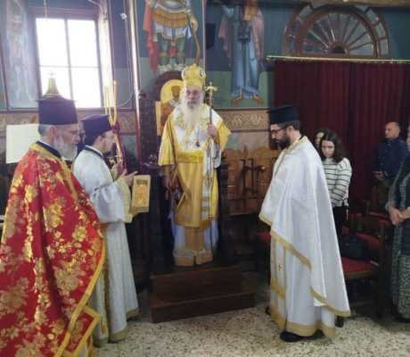 Ιερατική σύναξη, Αρχιερατικό Ευχέλαιο και τοποθέτηση νέου εφημερίου στη Μελιγού Κυνουρίας (εικόνες)