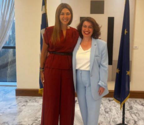 Η πρώτη επίσημη συνάντηση με την Υπουργό Παιδείας για τη νέα Πρύτανη του Πανεπιστημίου Πελοποννήσου