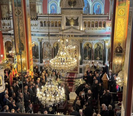 "Αντίο, Δήμαρχε" | Η Τρίπολη αποχαιρέτησε τον Δημοσθένη Σωτηρόπουλο (εικόνες - βίντεο)