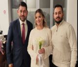 Ο Παναγιώτης και η Αγγελική ένωσαν τις ζωές τους με πολιτικό γάμο στην Τεγέα (εικόνες)