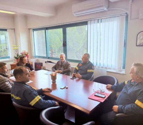 Ενίσχυση συνεργασίας Πυροσβεστικής – Παναρκαδικού Νοσοκομείου Τρίπολης